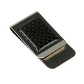 Carbon Fiber Design Metal Money Clip